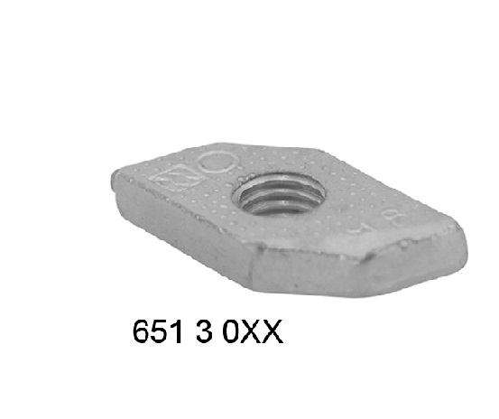 Канальная гайка BIS 651A WM0-35 M8 WALRAVEN