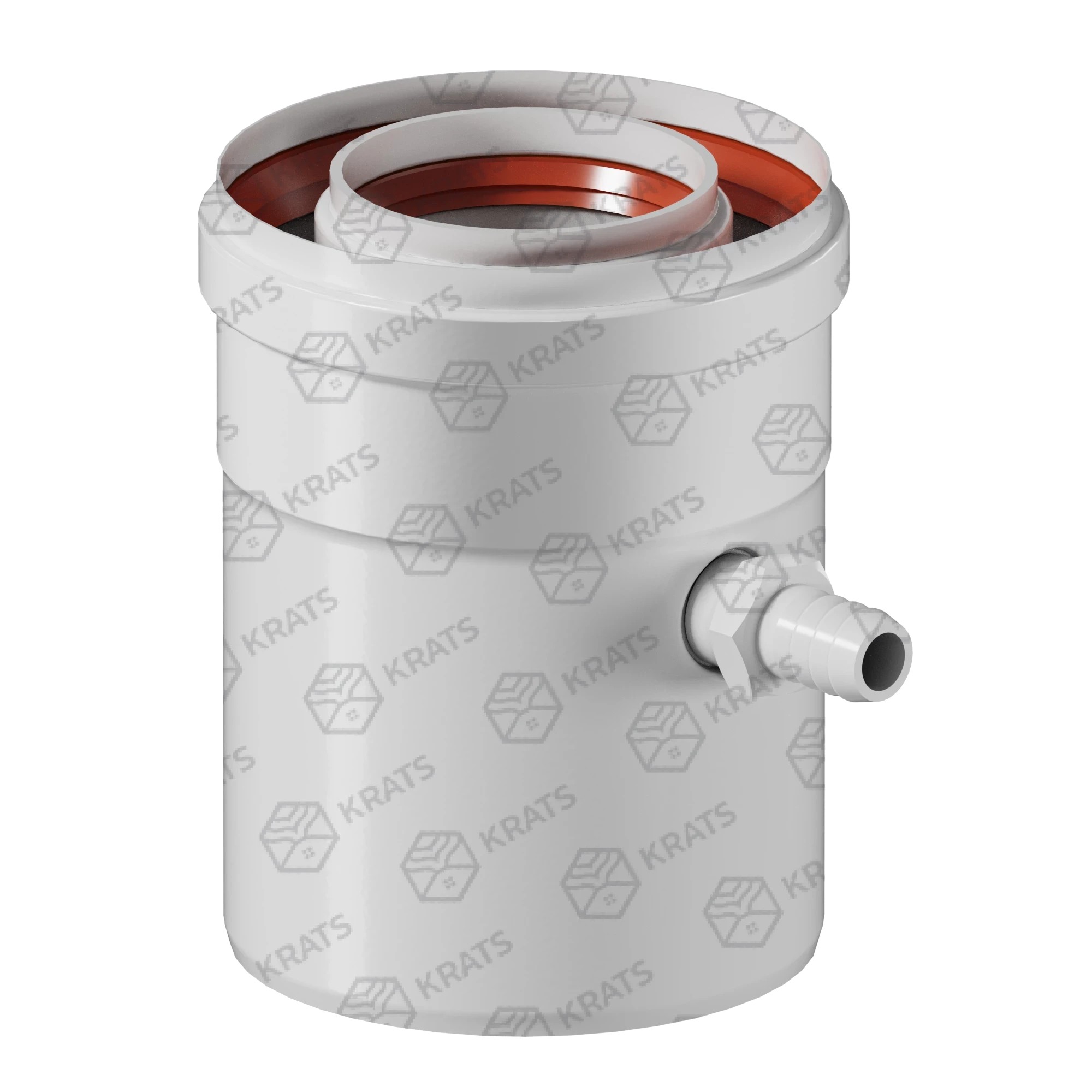 Конденсатоотводчик  универсальный 60/100 KRATS CT60100T