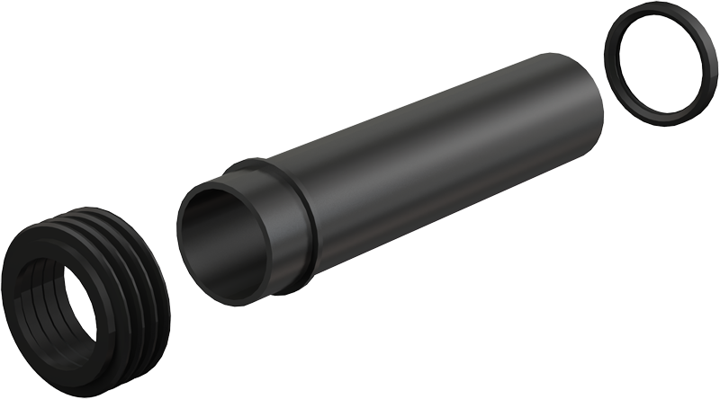 ПРОКЛАДКА + ПАТРУБОК + ГОФРИРОВАННАЯ ПРОКЛАДКА 45×58×25 ALCAPLAST (M901)