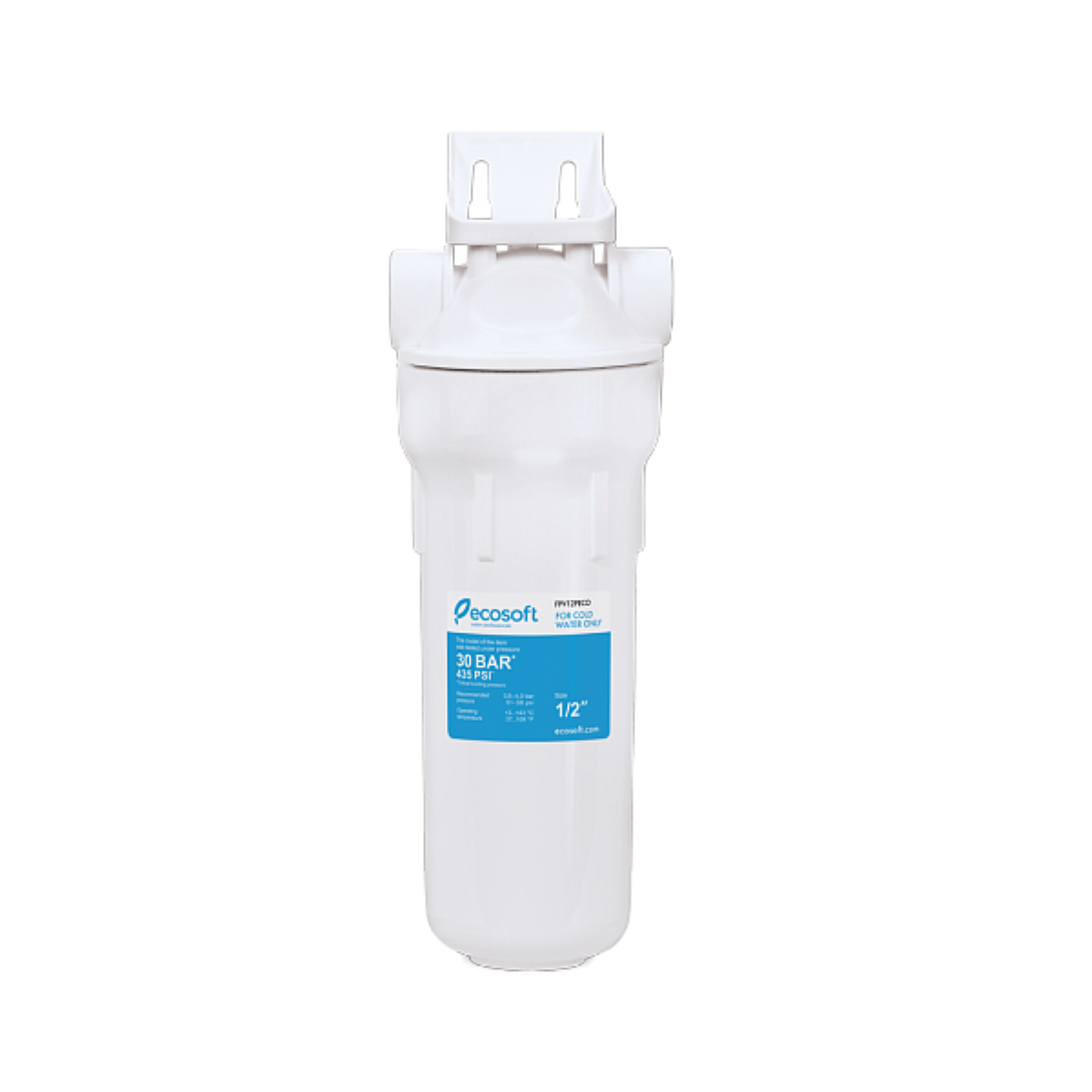 Фильтр непрозрачный для холодной воды Ecosoft 1/2 " (30 бар)