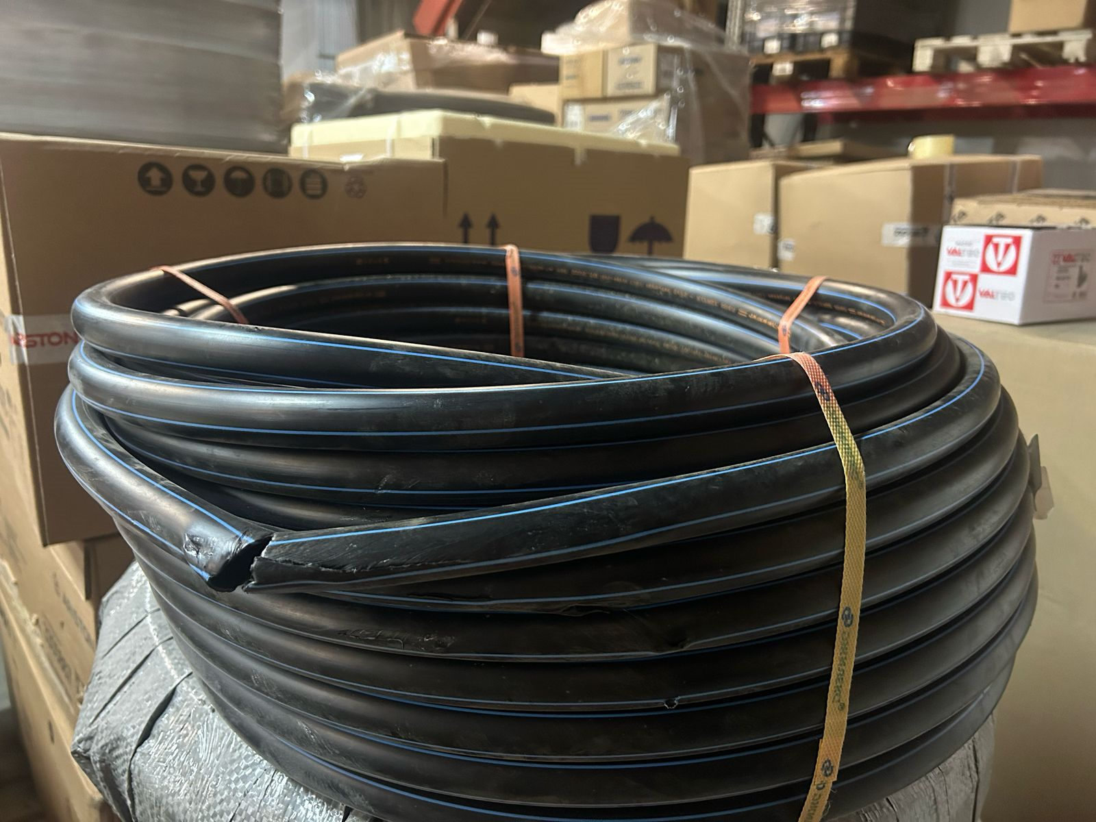 Труба ПНД 25х2мм PN 12,5 (12 атм) бухта 50м  "Джилекс"(повреждение корпуса)