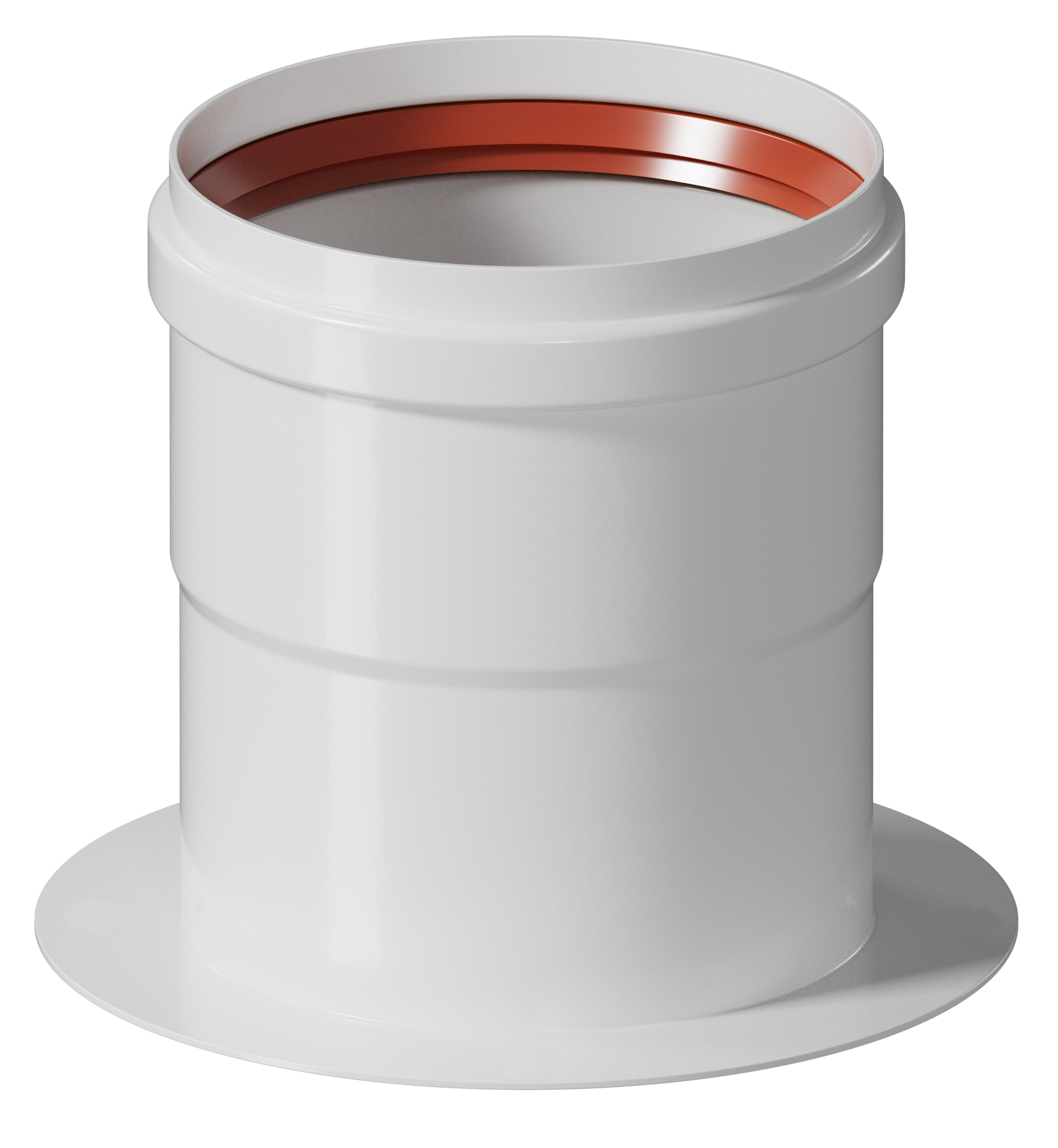 Адаптер D 80 (воздуховод) для перехода на двухтрубную систему KRATS (AR80-02)