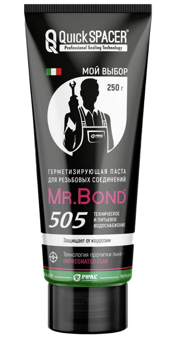 Паста герметезирующая для пропитки льна, туба, 250г Mr.Bond 505 (MB5050500250)