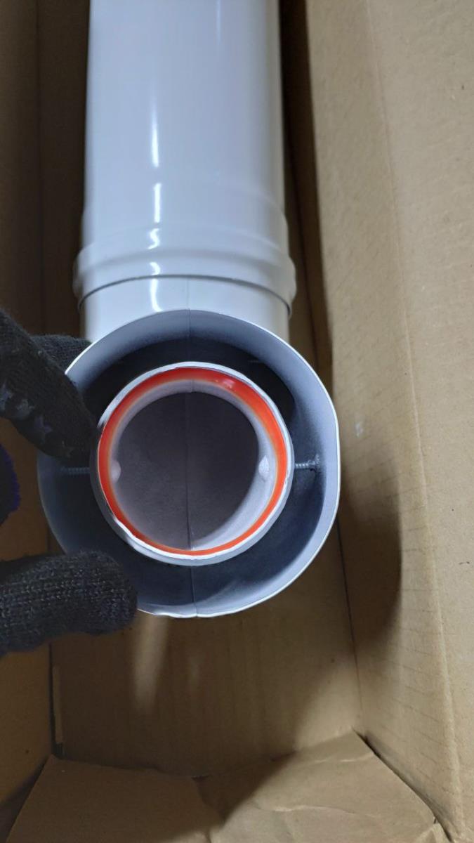 Комплект дымохода 60/100 - 900мм (Ariston, Baxi (кроме ECO Nova/Classic), Mizudo, HAIER, Vaillant, V(повреждение корпуса/упаковки)
