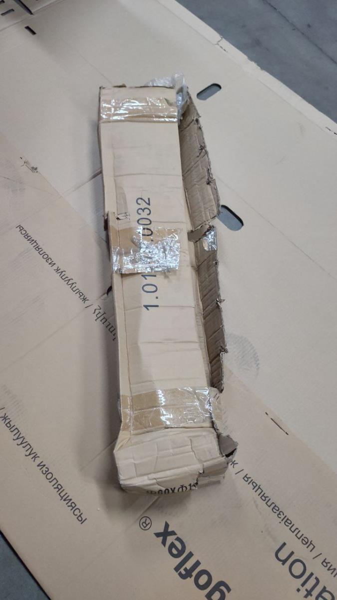 Комплект коаксиальный 60/100 1000мм Нерж. "MIZUDO" (AF.05.01.0001)(повреждение упаковки)