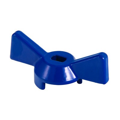Ручка VALTEC для крана 1/2" синяя (бабочка) (VT.220.B.0)