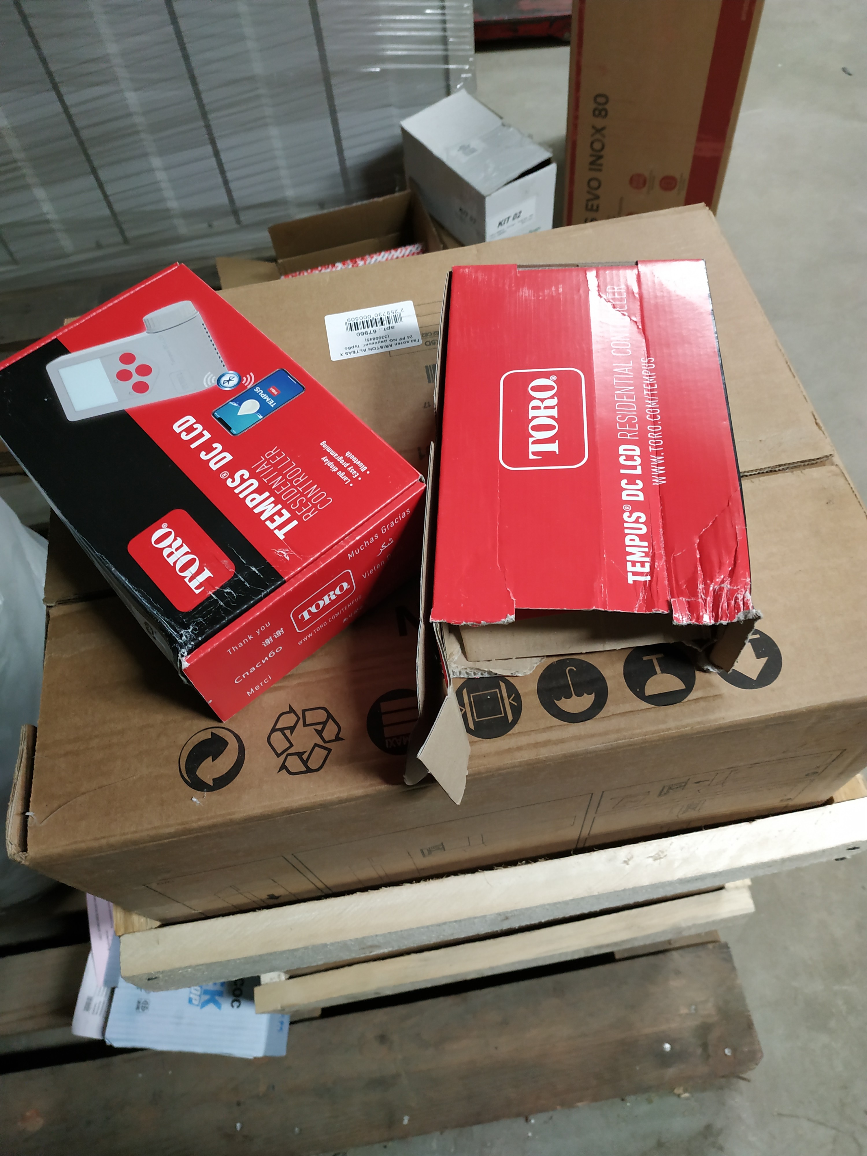 Контроллер Tempus WP, на батарейках, 1 станция с bluetooth подключением и ЖК-дисплеем (Повреждение упаковки)