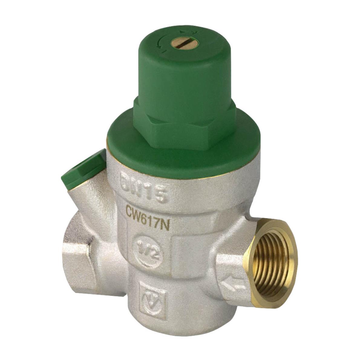 Редуктор давления мембранный регулируемый 3/4" от 1 до 5 бар (VT.089.N.05)