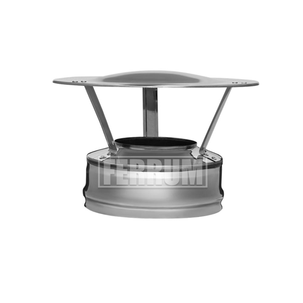 Сэндвич Зонт (Оголовок) 280*200 (нерж.)  (FERRUM)