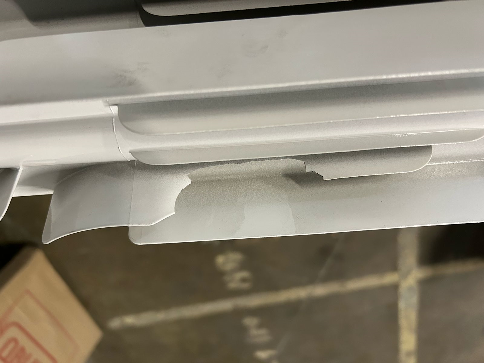 Радиатор алюм. ALR 350/10 секц.TAEN(повреждение корпуса)