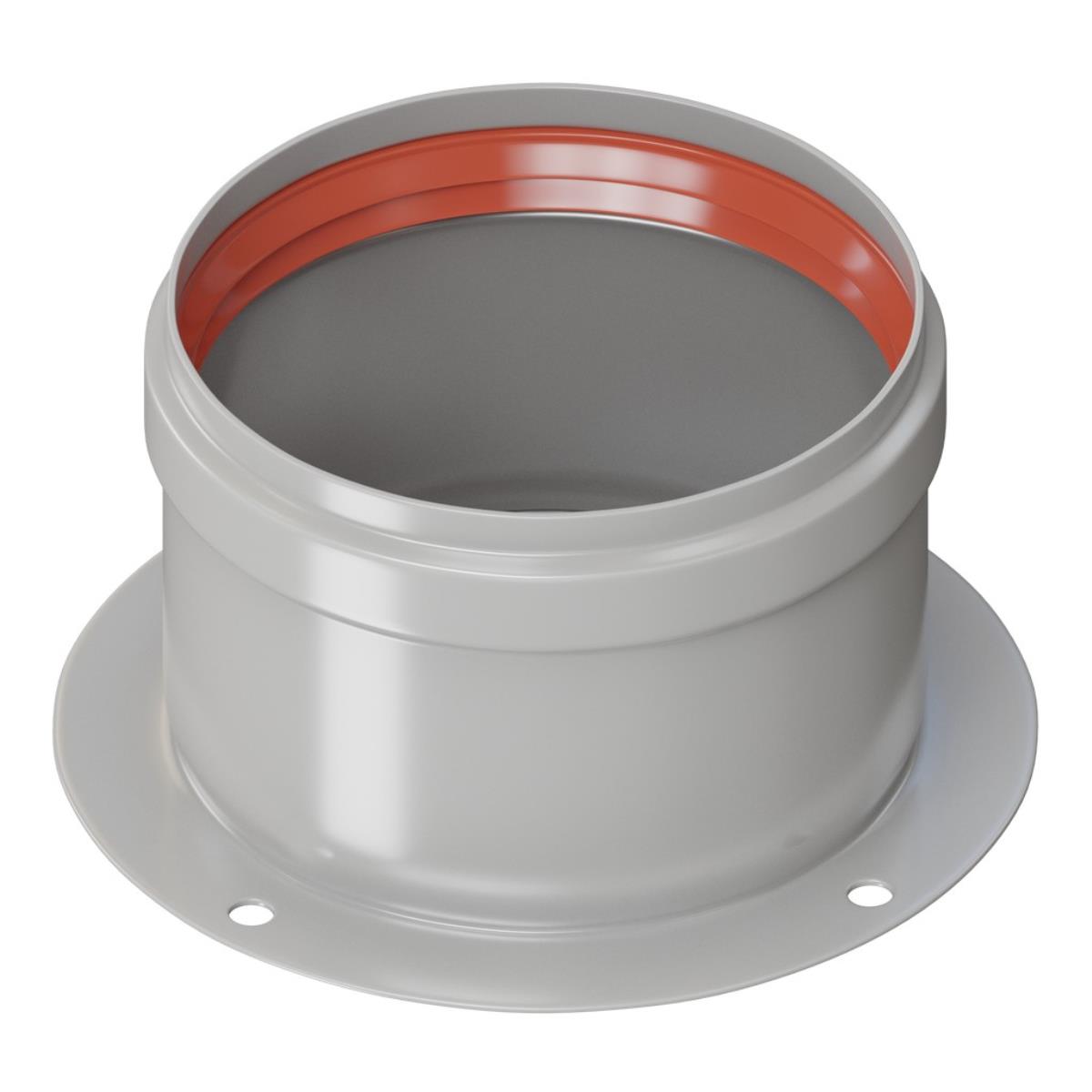 Адаптер раздельный D 80 (воздуховод) для перехода на двухтрубную систему (Immergas) KRATS (VA80-01)