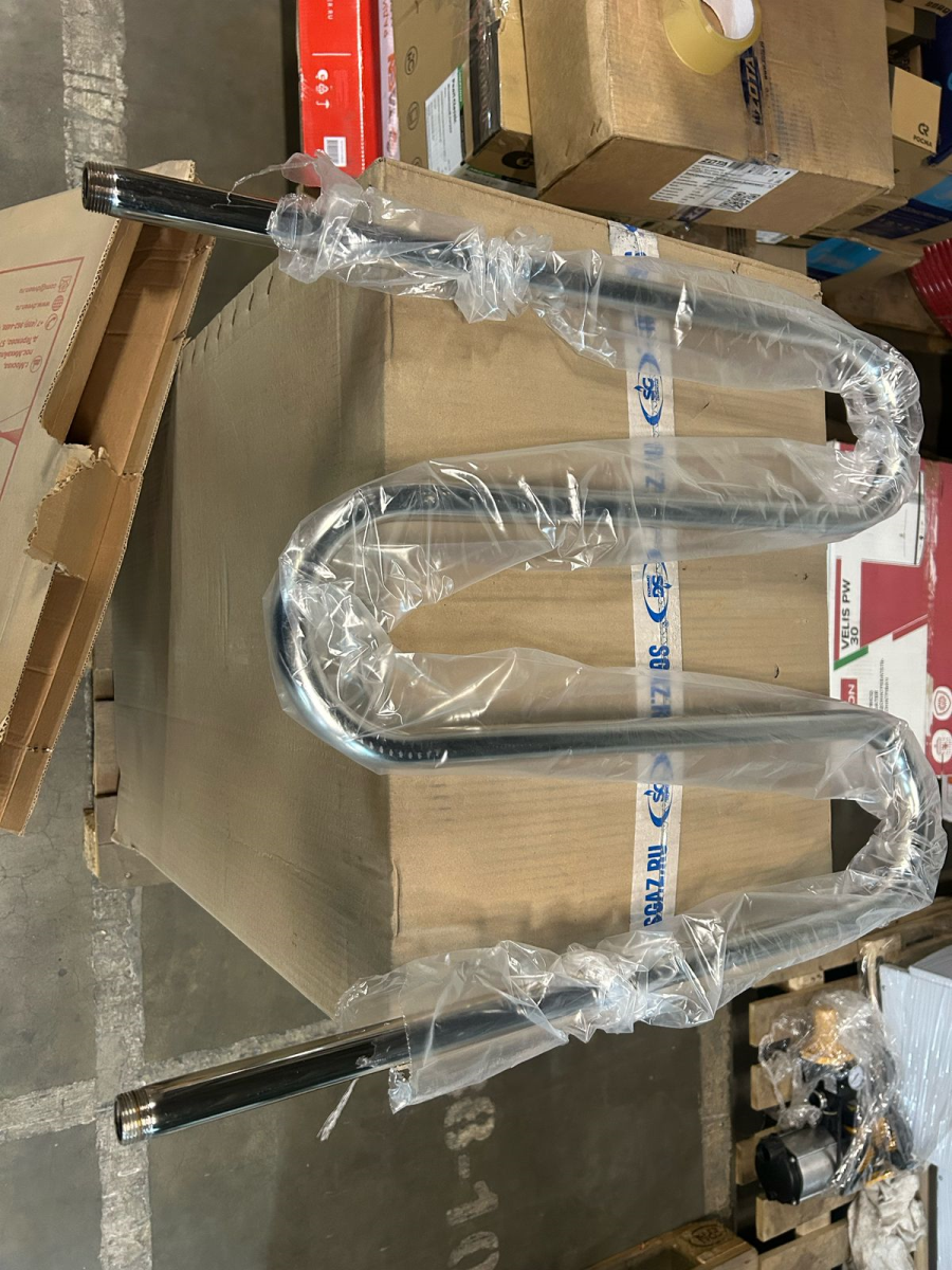 Полотенцесушитель ДВИН M 50х70 3/4" (с креплениями) (4627085939238)(повреждение упаковки)