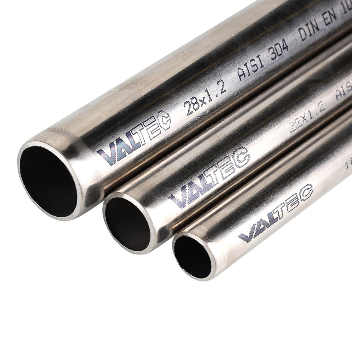 Труба нерж. сталь,  18х1.0мм "VALTEC" Россия (VTi.900.304L.1810R)