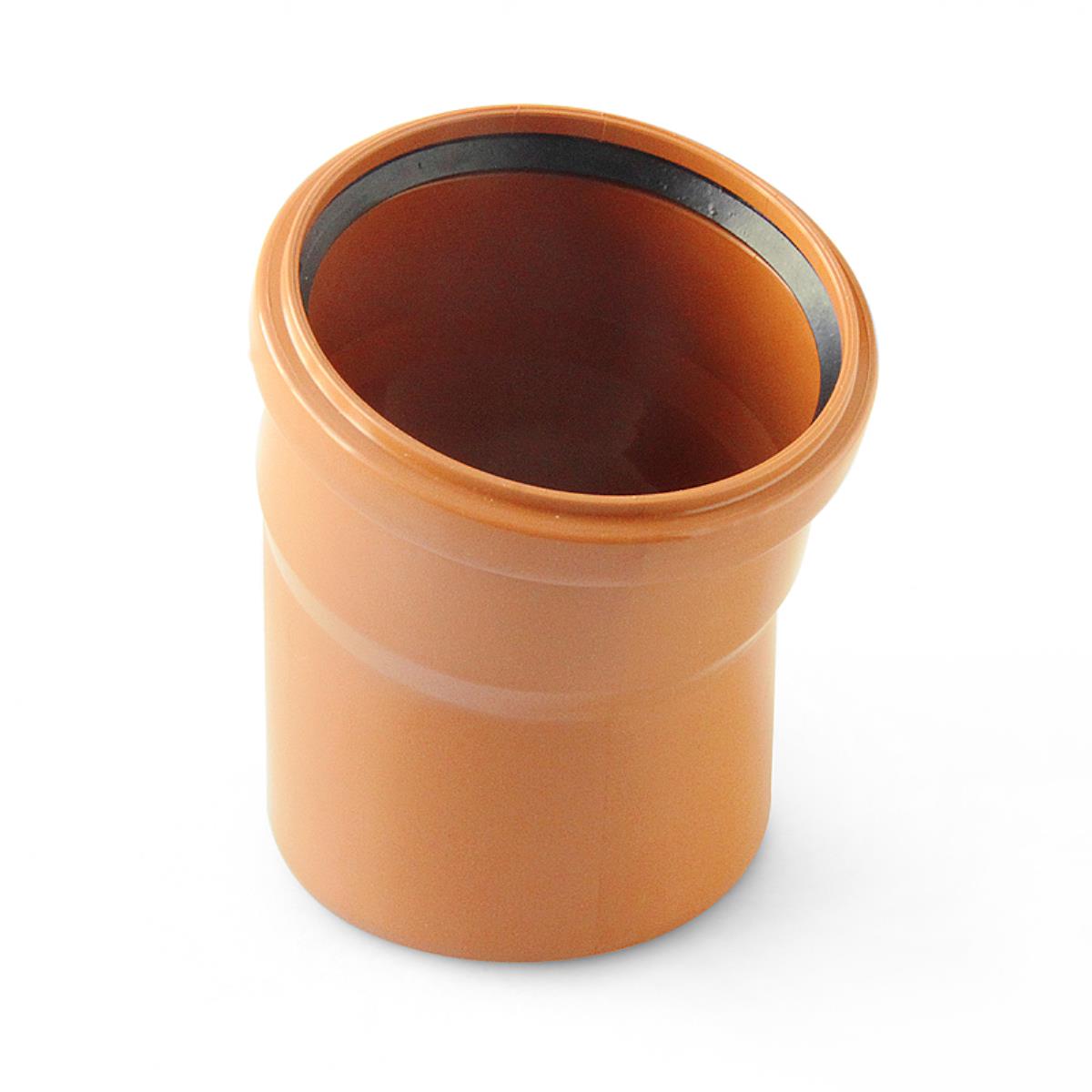 PP Отвод для наружной канализации Pro Aqua Terra 110x15