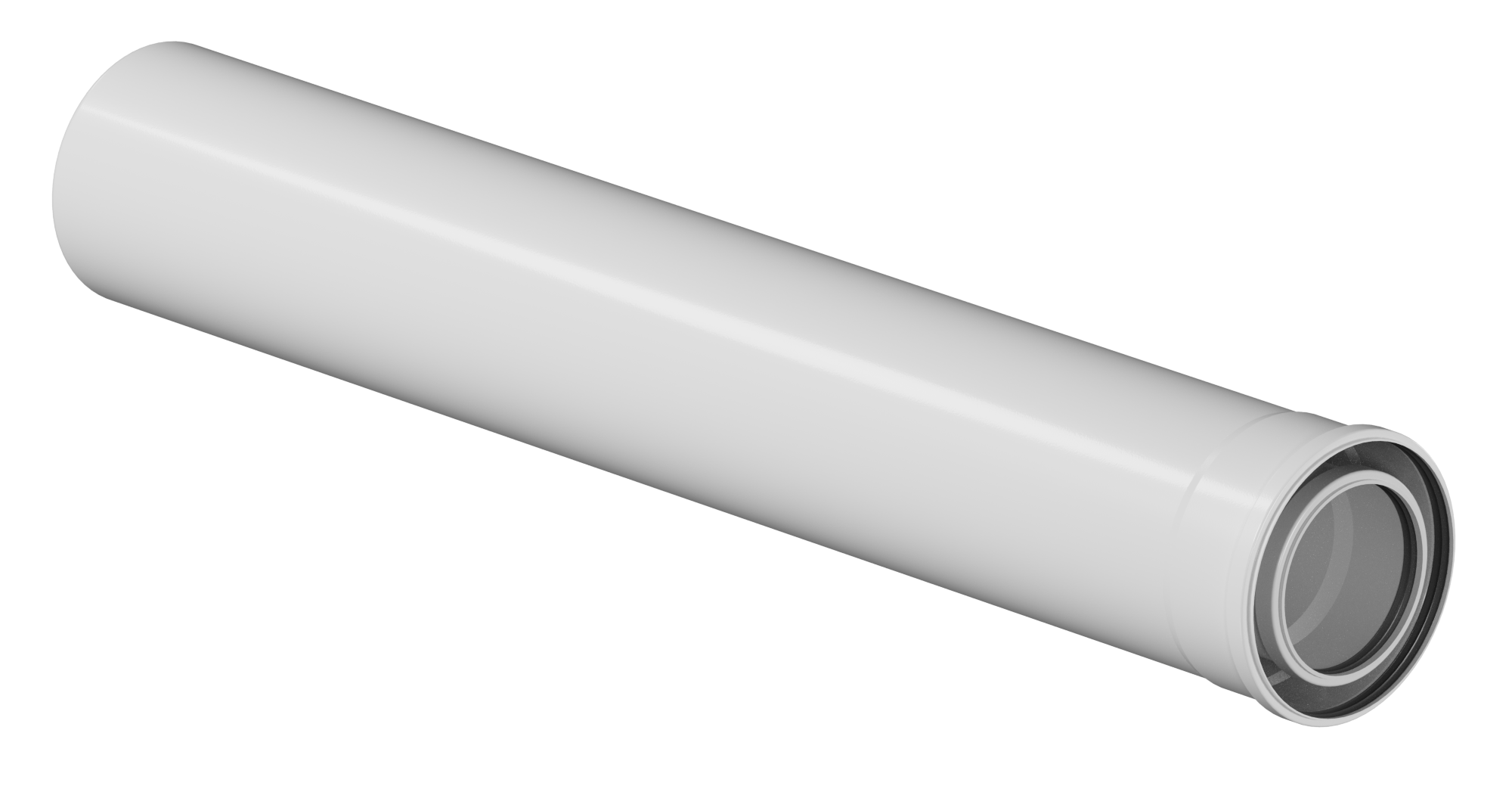 Удлинитель 1000 мм конденсационный Ø110/160 KRATS (CE110160-100LN)