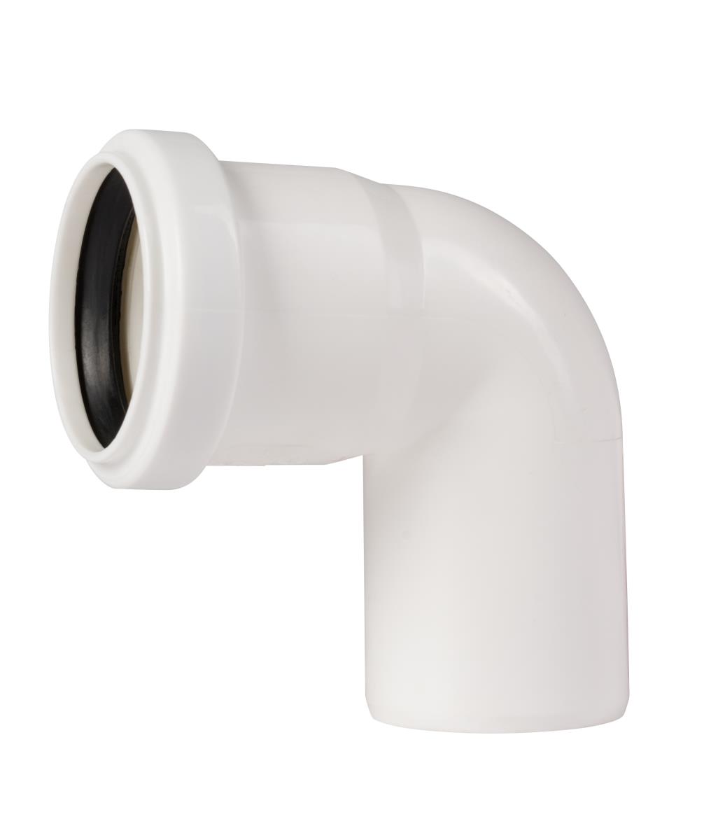 Отвод HTBw 50*87 гр. "OSTENDORF" (559440) цвет БЕЛЫЙ