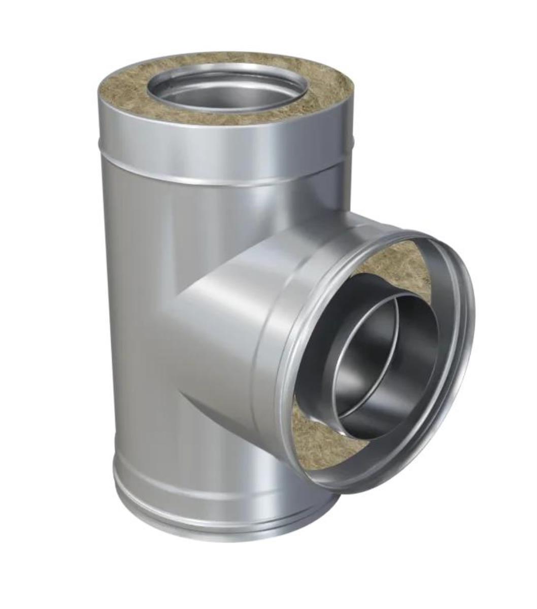 Сэндвич Тройник 200*120*90 (430/0,8мм + оц.)  (FERRUM)