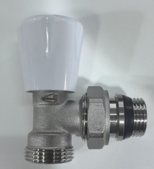 Клапан зап.для рад. угл. 1/2" верх с соед. под евроконус Arrowhead Element (211122CH)