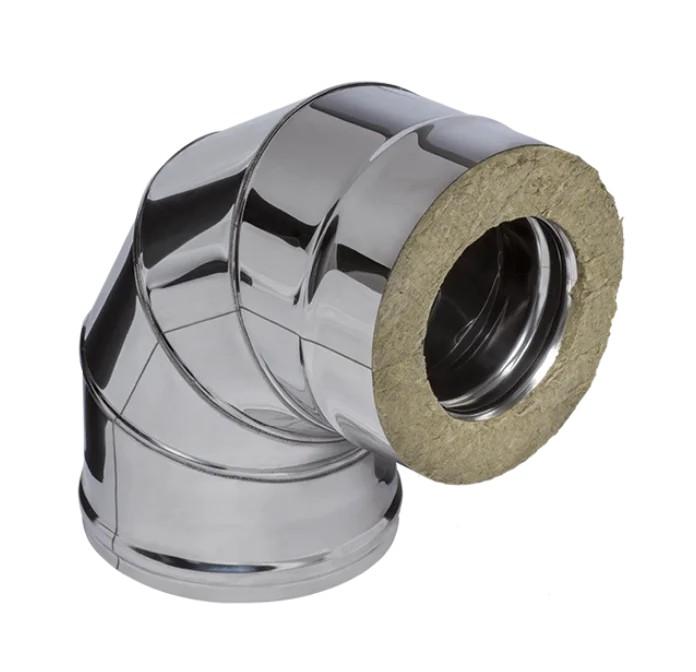 Сэндвич Колено 350*250*90 (430/0,5мм + нерж.)  (FERRUM)