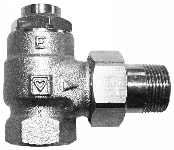 Клапан RL-1 угловой 1/2"  HERZ (372441)