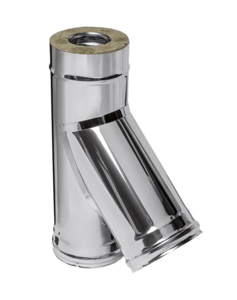 Сэндвич Тройник 200*115*45 (430/0,8мм + нерж.)  (FERRUM)