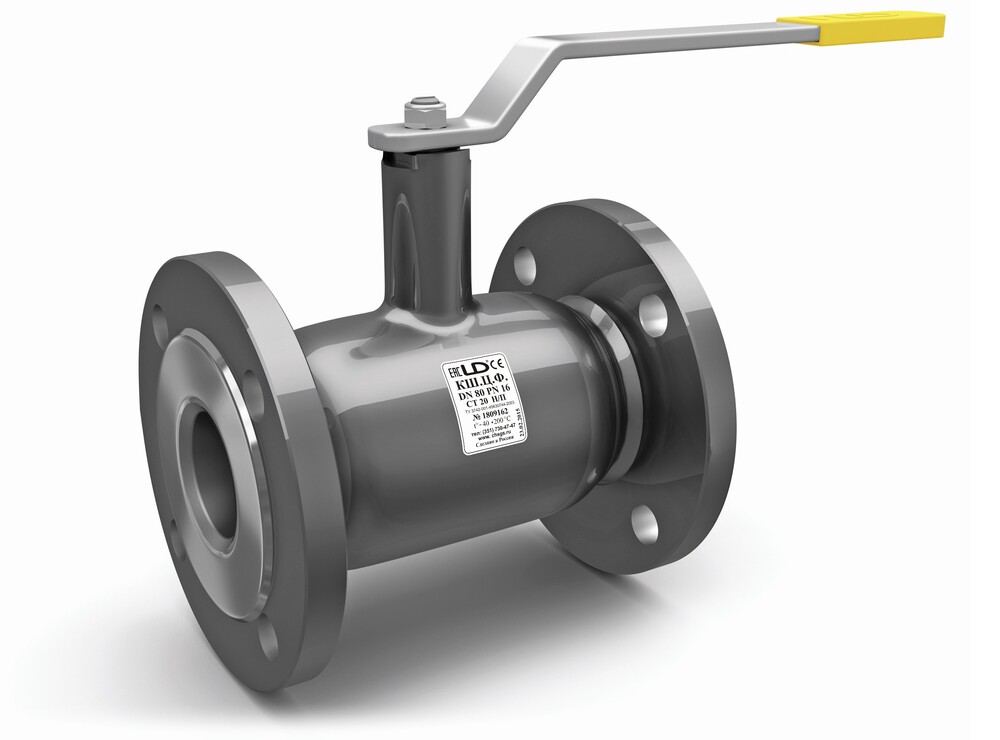 Кран шаровый LD КШЦФ из стали 20 Ду32 Ру4,0МПа Стандартнопроходной