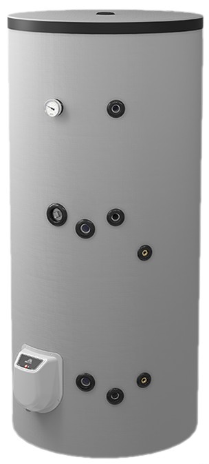 Бойлер косвенного нагрева Бойлер напольный с 1 змеевиком  500л c ТЭНом, 9 кВт Green Line "ELDOM"