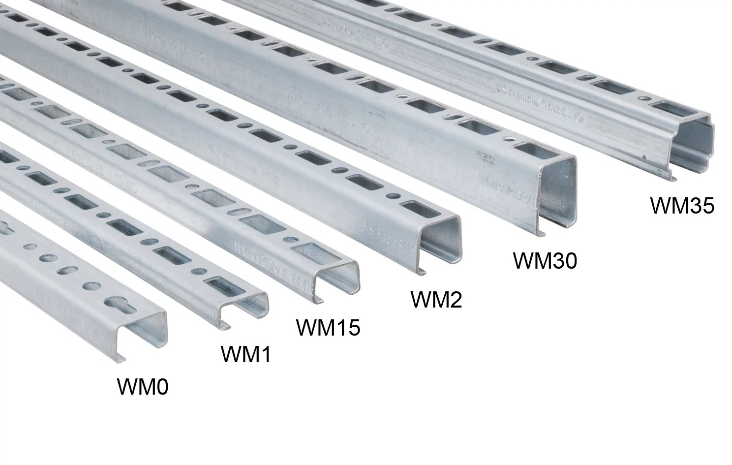 BIS RapidRail Профиль WM0 (pg) 27x18х1,2х2000 мм WALRAVEN