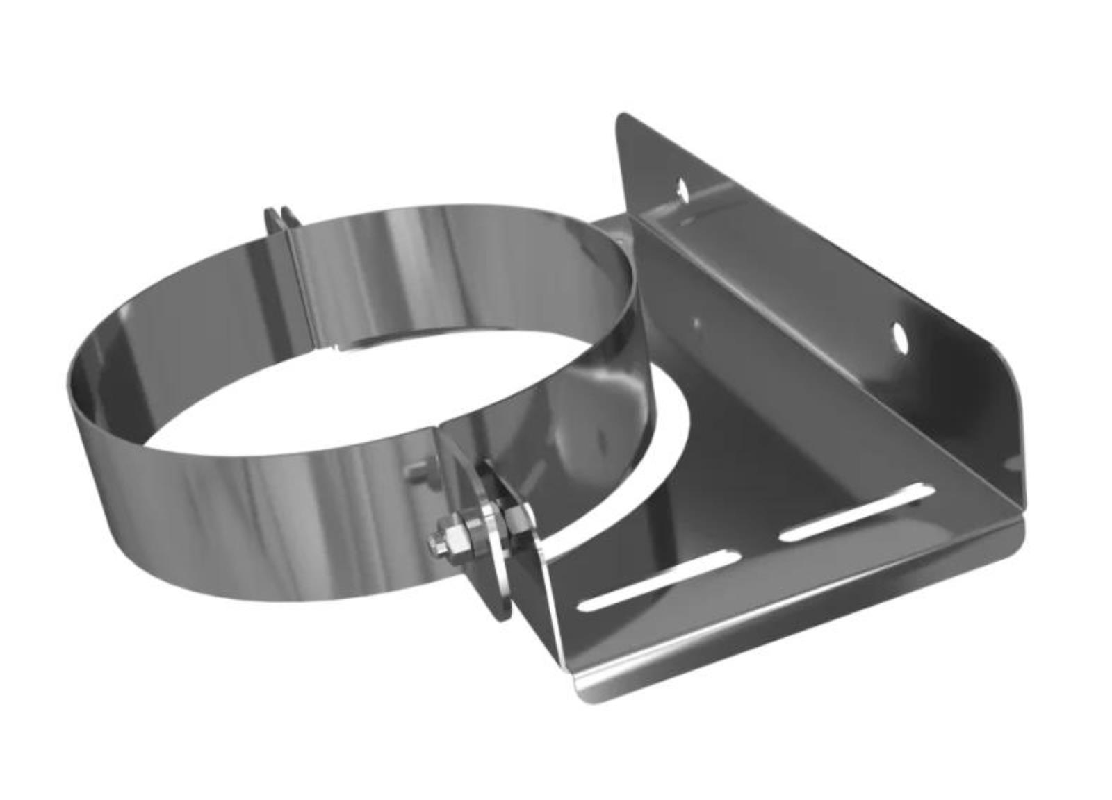 Хомут-кронштейн стеновой 110 (FERRUM) (необходимо заказать штангу)