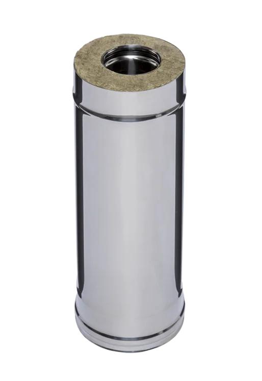 Сэндвич Труба 200*120 0,5м (нерж.0.5мм+нерж.) (FERRUM)