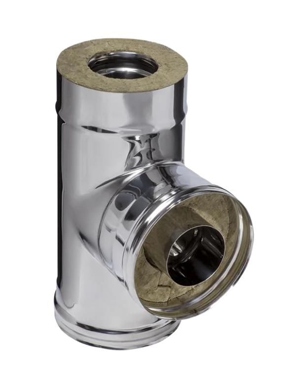 Сэндвич Тройник 200*120*90 (нерж.0.5мм+нерж.) (FERRUM)