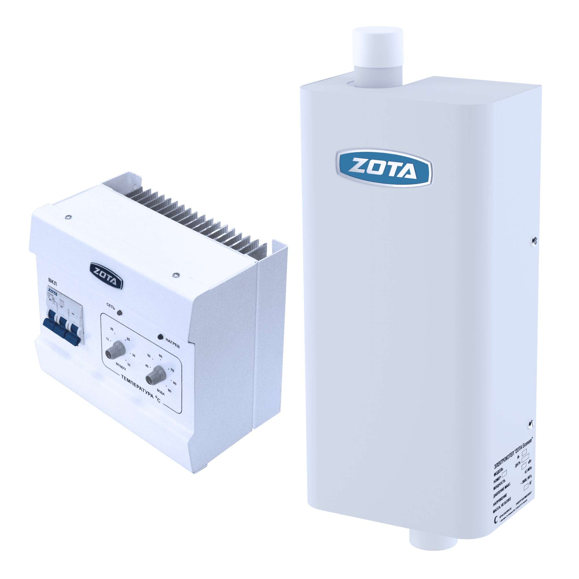Электрический котел ZOTA Econom V2 SSR, 6 кВт