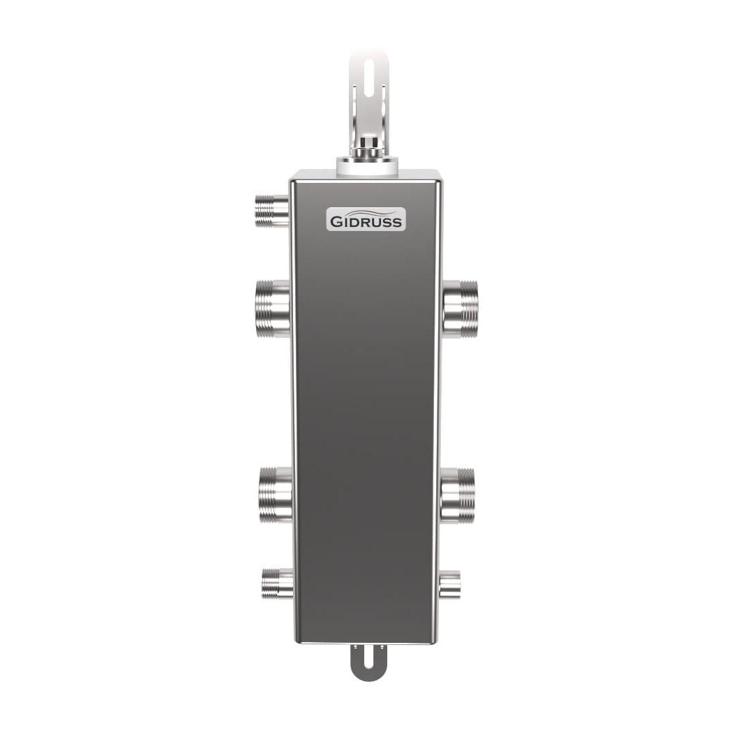 Гидрострелка нерж. GRSS-150-40 (G 1 1/2″, 150 кВт) GIDRUSS (12 00150 04)