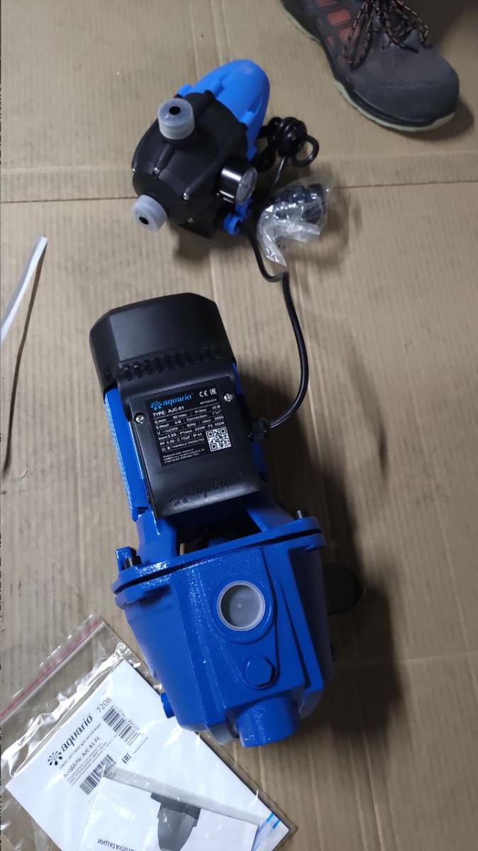 Насос-автомат AJC-81-FC (Акварио) (7208)(повреждение корпуса/упаковки)