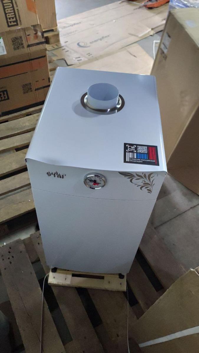 Котел 1-контурный  АОГВ- 8 Е Очаг "Премиум" (Sit-630)(повреждение корпуса/упаковки)