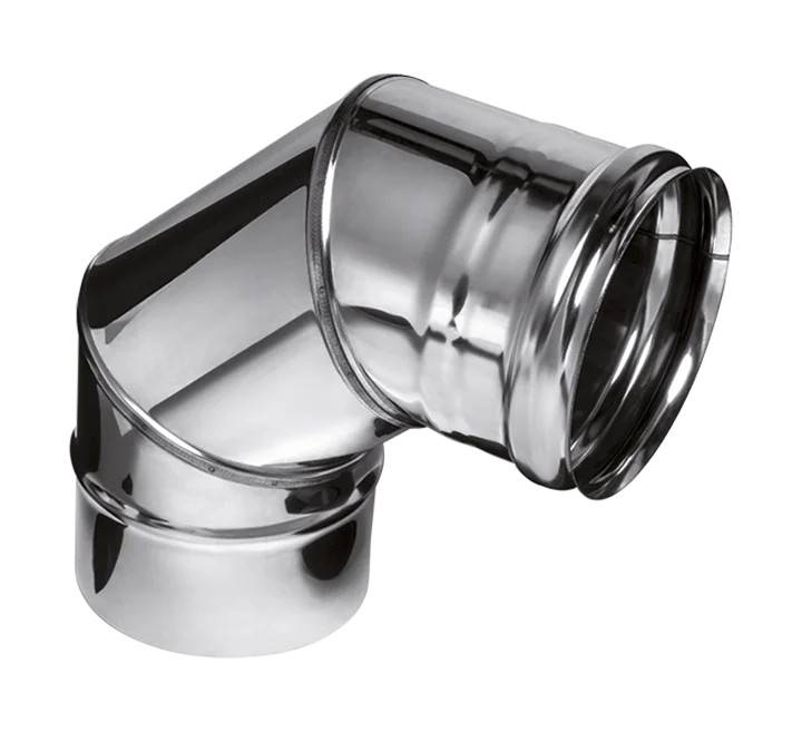 Колено 120*90 (430/0,8 мм) (FERRUM)