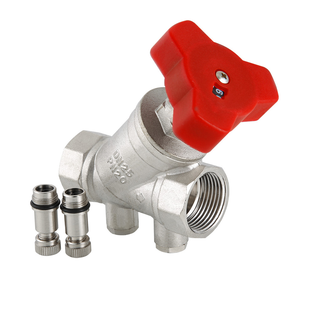 Клапан балансировочный с пониженной пропускной способностью 1/2" (Kvs 2,8) (VT.054.NLF.04)