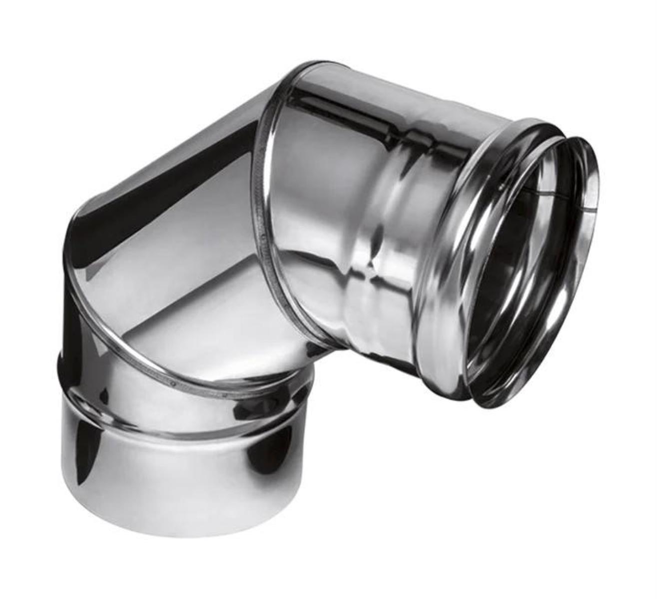 Колено 180*90 (430/0,8 мм)  (FERRUM)