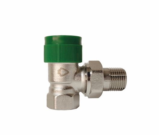 Термостатический радиаторный клапан 3/4" Arrowhead Element, угловой, Ду20 (212133)