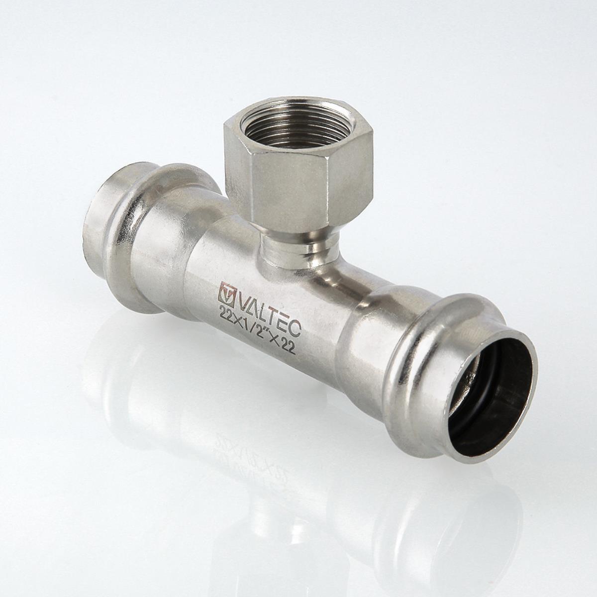 Тройник с вн.р. нерж. сталь 18х1/2" "VALTEC" (VTi.932.I.180418)