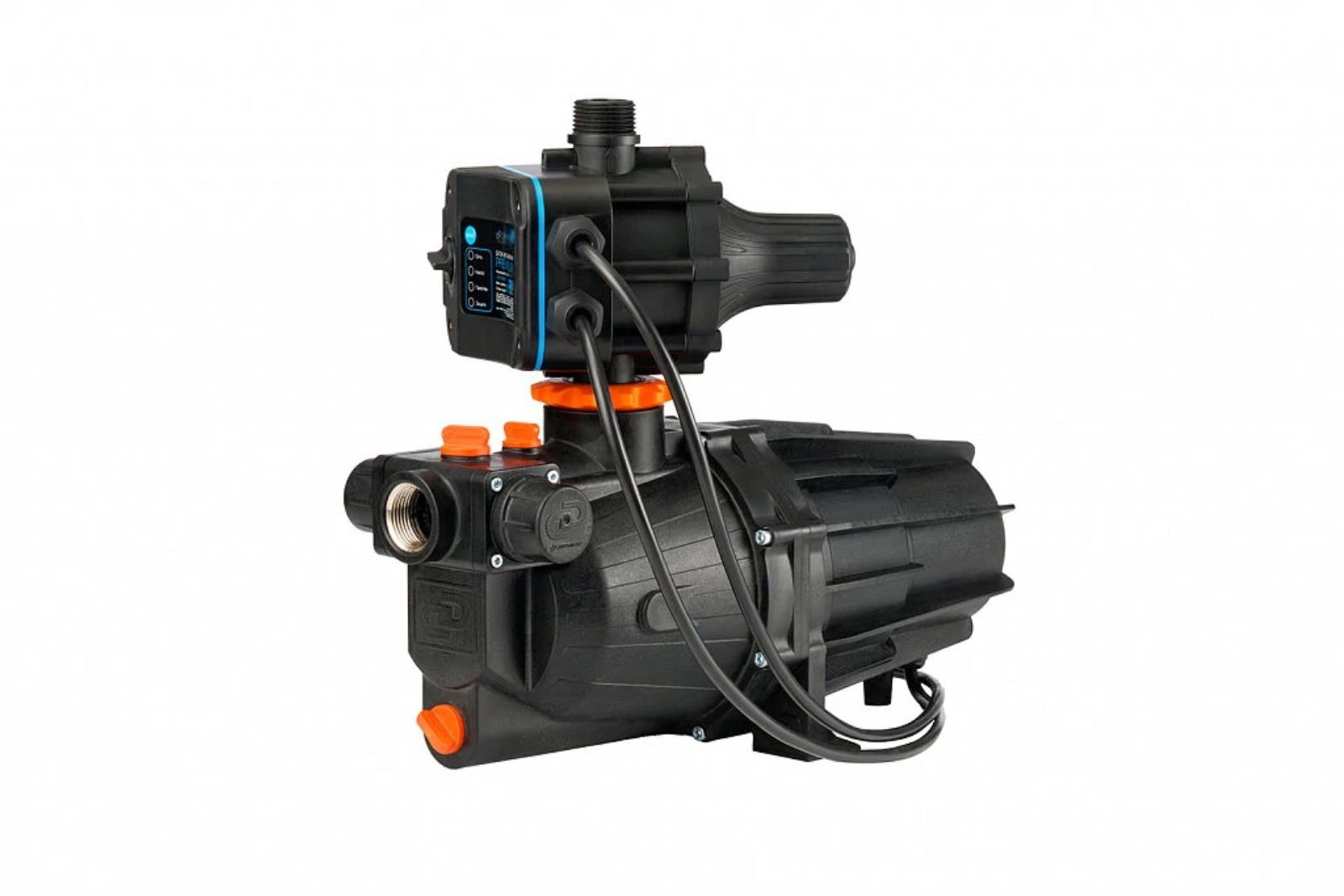 Насосная станция Насос-автомат ДЖАМБО ПРО 60/35 П-К «Комфорт» (620 Вт, 60л/мин, 25м) водяное охлаждение (3131)