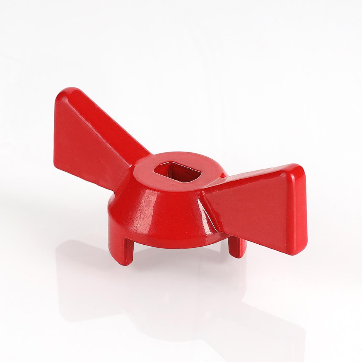 Ручка VALTEC для крана 1/2"-3/4" красная (бабочка) (VT.220.R.04)