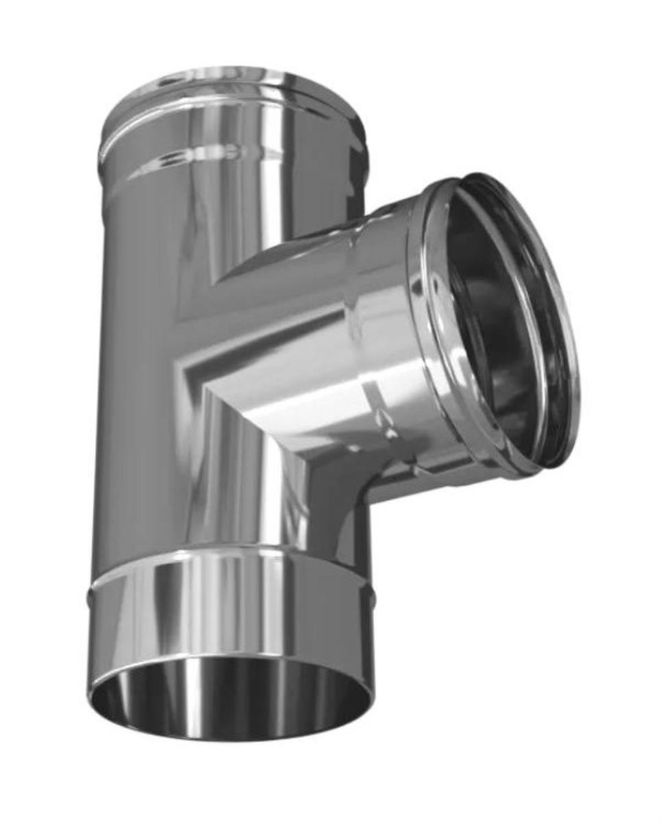 Тройник 100*90 гр. (FERRUM)