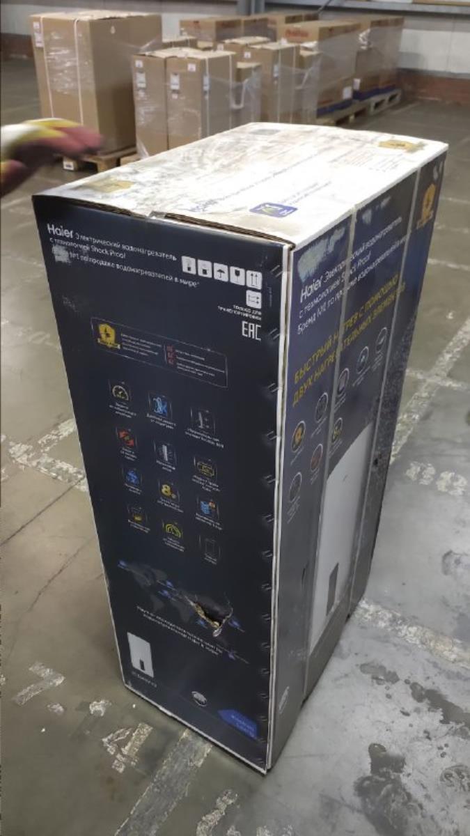 Водонагреватель HAIER ''F3'' ES80V-F3 верт. 3(1,5+1,5)кВт (GA0GHME00RU)(повреждение упаковки)