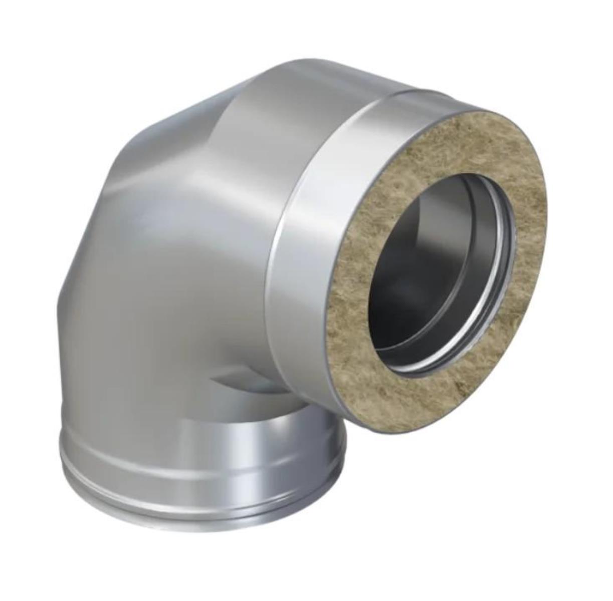 Сэндвич Колено 280*180*90 (430/0,8мм + оц.)  (FERRUM)