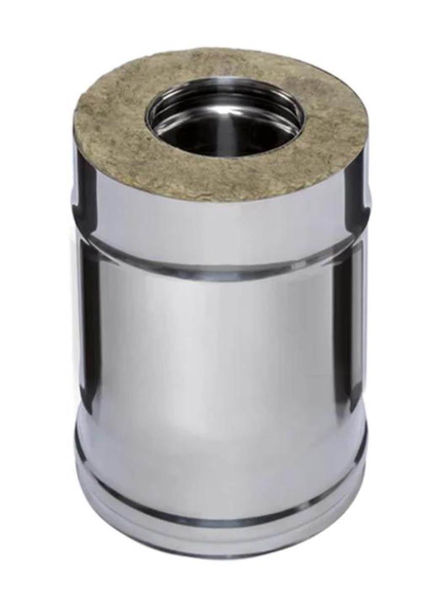 Сэндвич Труба 200*115 0,25м (нерж.0,5мм+нерж.) (FERRUM)